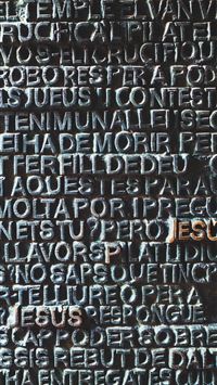 Jesus stamp wallpaper