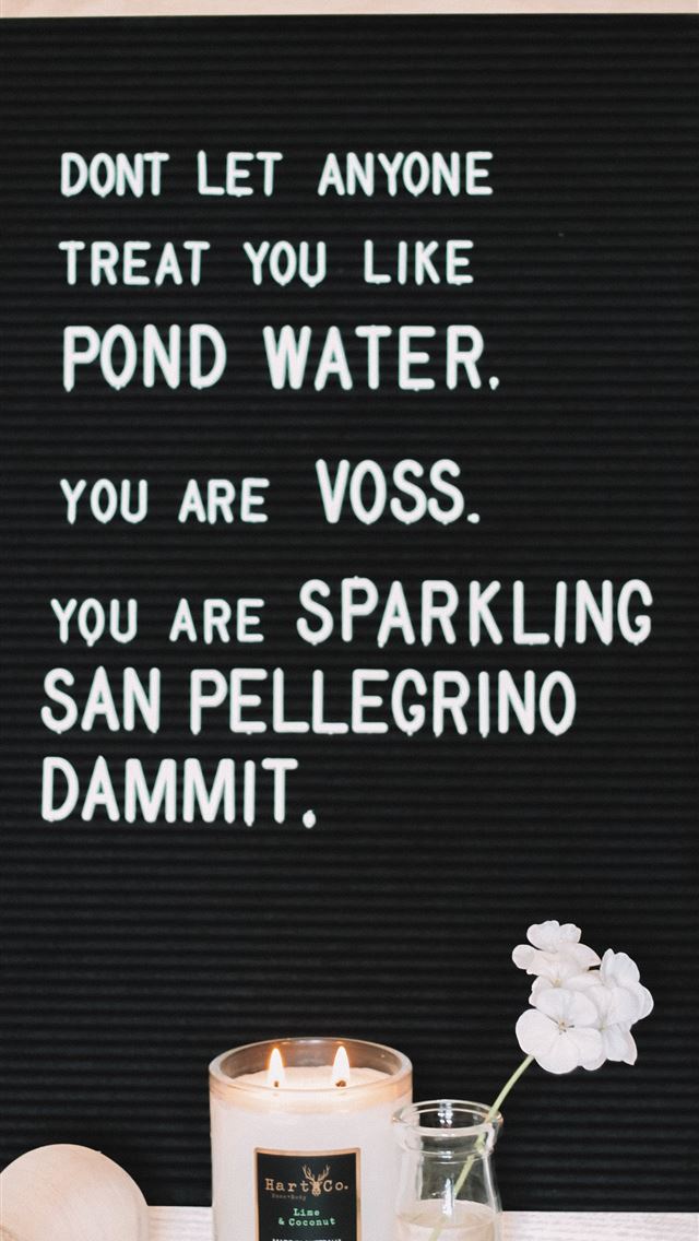 640x1136 quote on table near lighted candle - melbourne iPhone Wallpaper