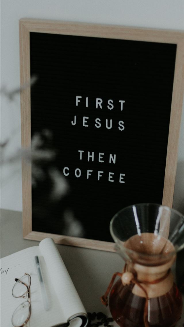 640x1136 brown wooden framed black and white quote board - bible iPhone Wallpaper
