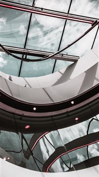 grey concrete building wallpaper