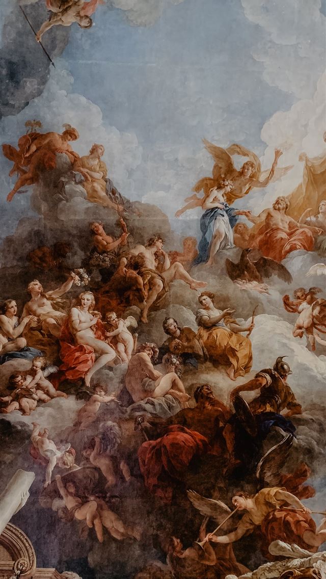 640x1136 Michael Angelo's painting on top of the Palace of ... -  iPhone Wallpaper