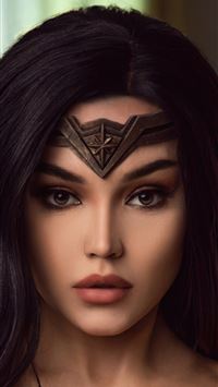 cosplay of wonder woman 1984 portrait 4k wallpaper