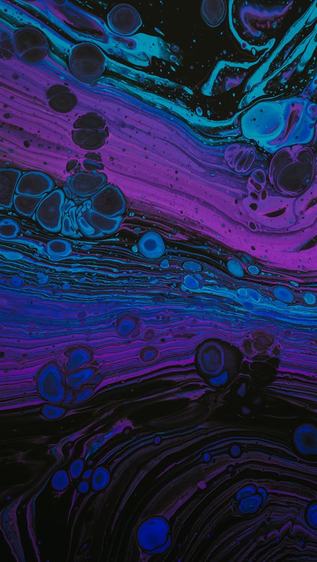 640x1136 purple and blue abstract painting - cyan iPhone Wallpaper