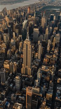 Empire State Building New York City during daytime wallpaper