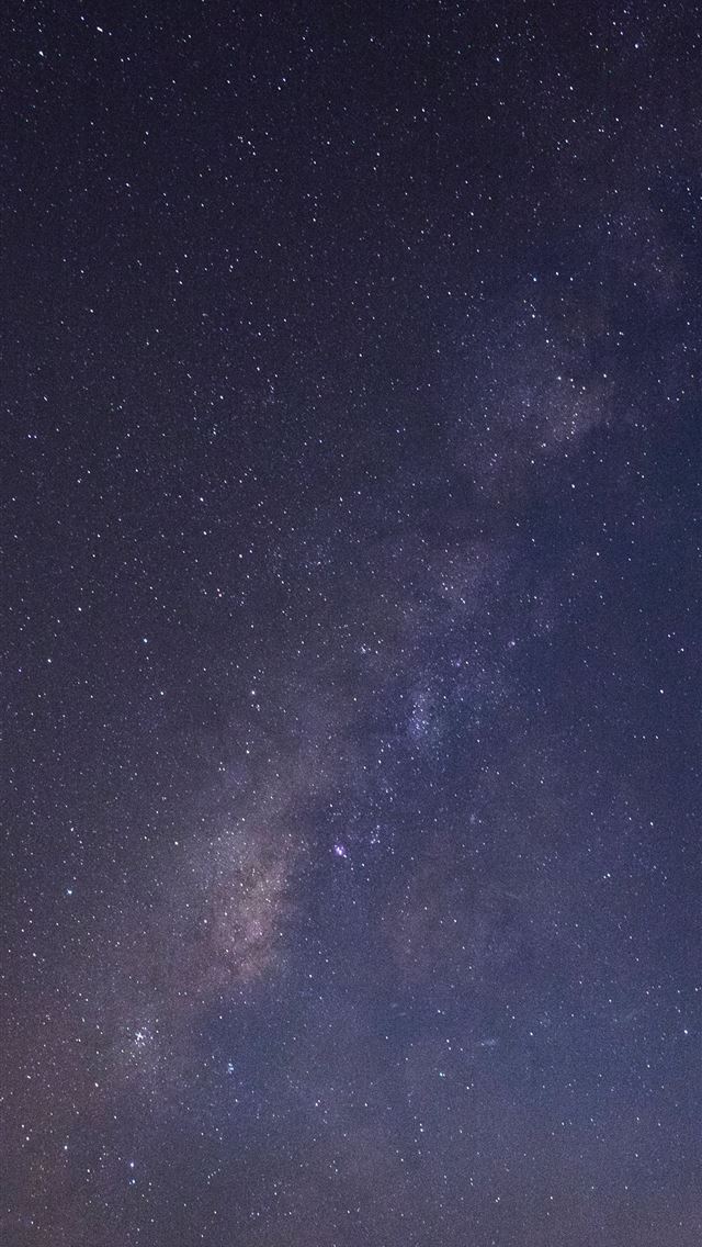 640x1136 blue starry night sky - outer space iPhone Wallpaper