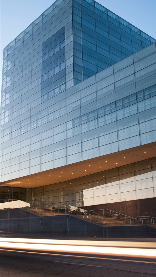 640x1136 blue building - building iPhone Wallpaper