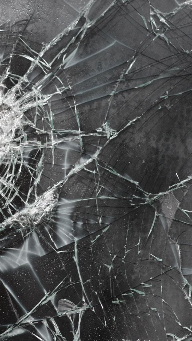 640x1136 Cracked Screen 4 - cracked screen iPhone Wallpaper