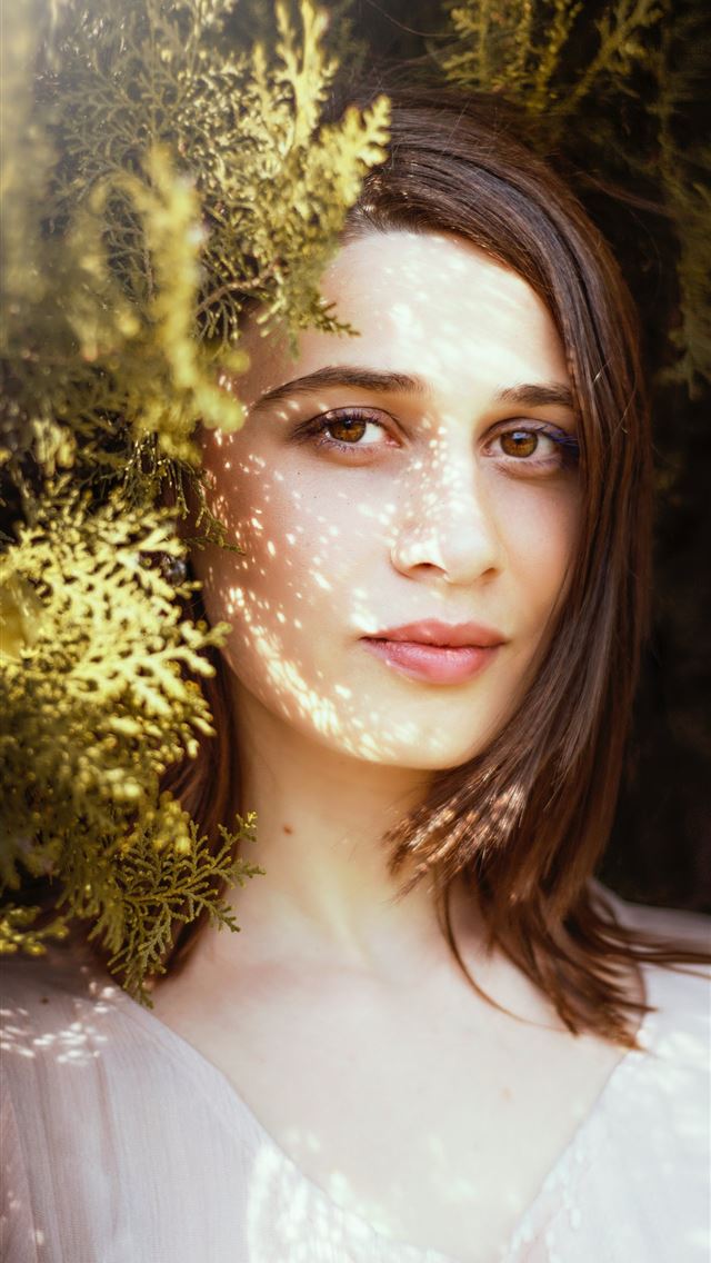 640x1136 woman near green leafed plants during daytime - georgia iPhone Wallpaper