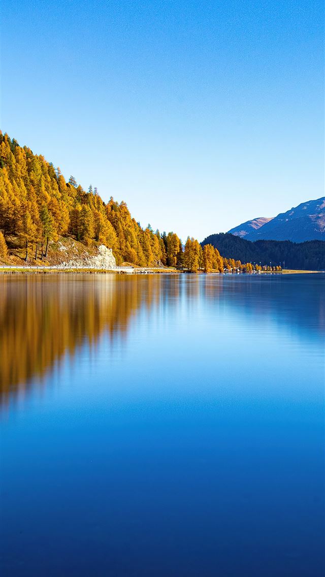 640x1136 lake silent reflection mountains 5k - lake iPhone Wallpaper