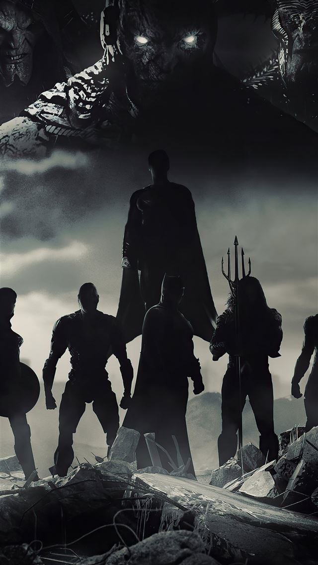 640x1136 the snyder cut dark seid poster 4k - wonder woman iPhone Wallpaper
