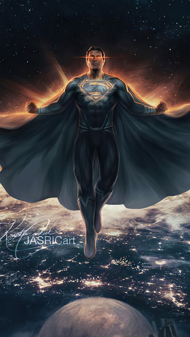 justice league zack superman black suit 4k iPhone wallpaper 