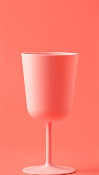 pink cup photo wallpaper