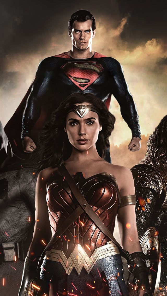 640x1136 justice league heroes 5k - behance iPhone Wallpaper
