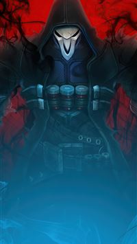reaper overwatch fanart 4k wallpaper