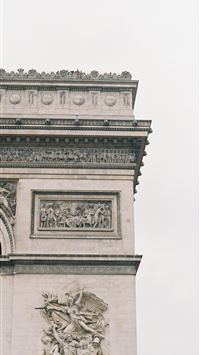 Arch de Triomphe Paris during daytime wallpaper