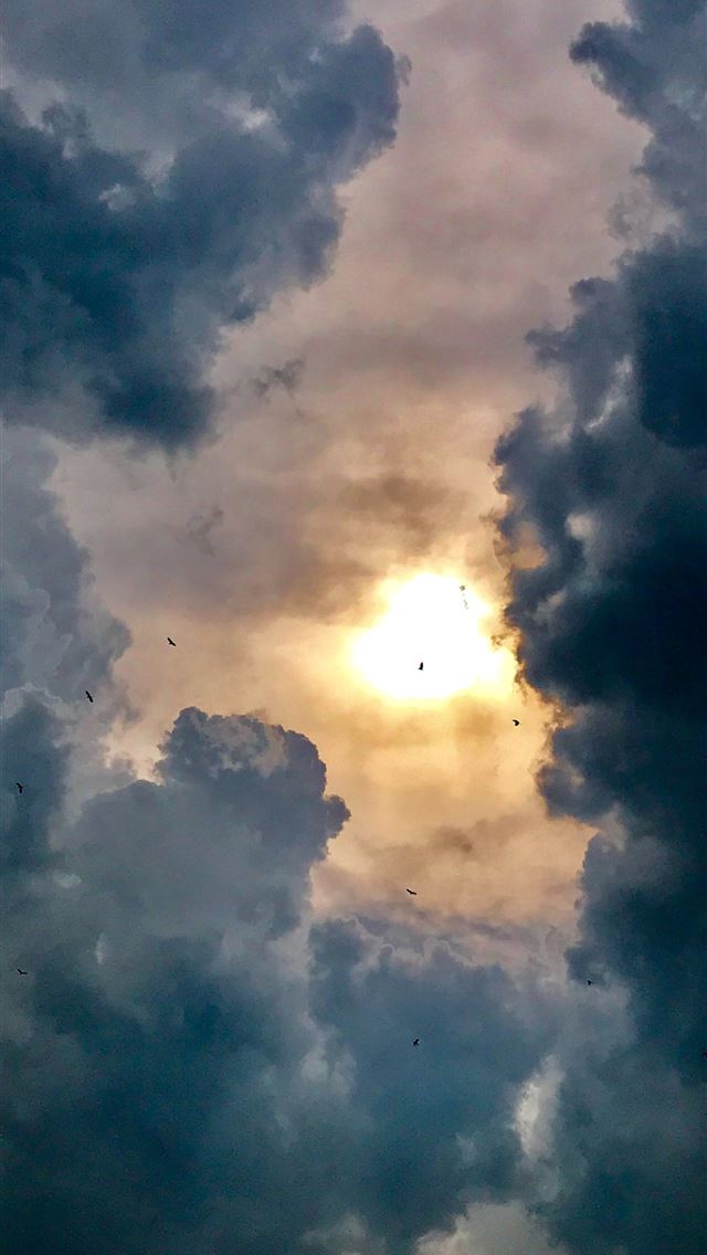 640x1136 blue and white cloudy sky taken at daytime - sky iPhone Wallpaper