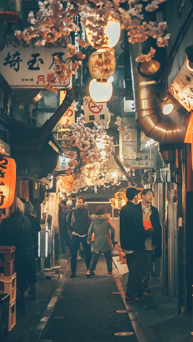 640x1136 men in black suits standing in the hallway - tokyo iPhone Wallpaper