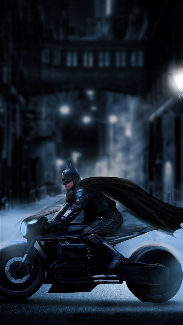 1284x2778 the batman batcycle 2021 - superheroes iPhone Wallpaper