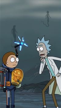 Latest Rick and morty iPhone HD Wallpapers - iLikeWallpaper