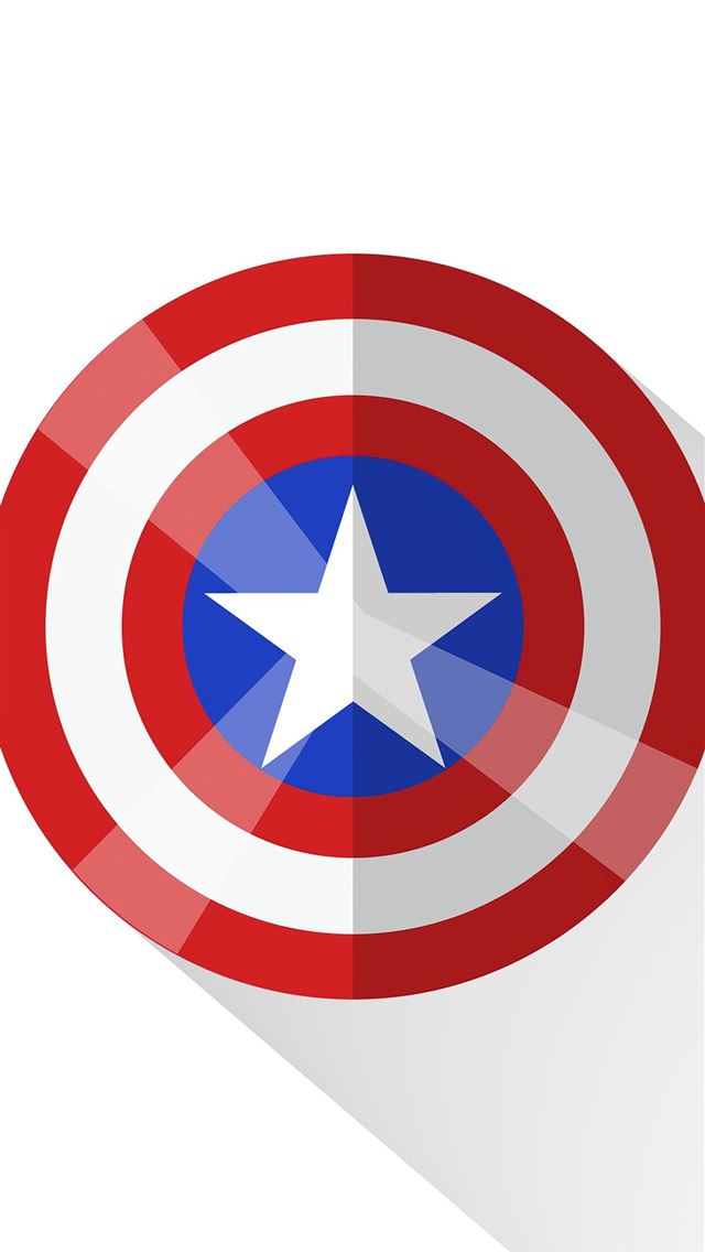 1284x2778 Captain America shield Minimalist 5k Ultra HD ID 7... - captain america iPhone Wallpaper
