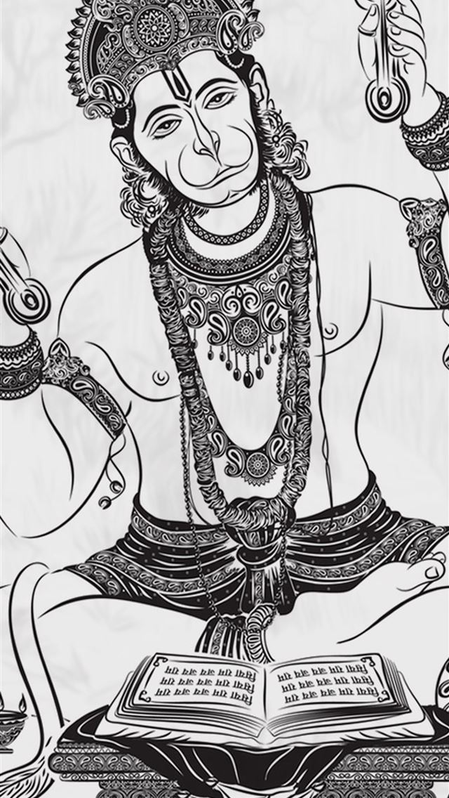 Download Bajrang Dal Pencil Art Representation of Lord Hanuman in HD  Wallpaper | Wallpapers.com