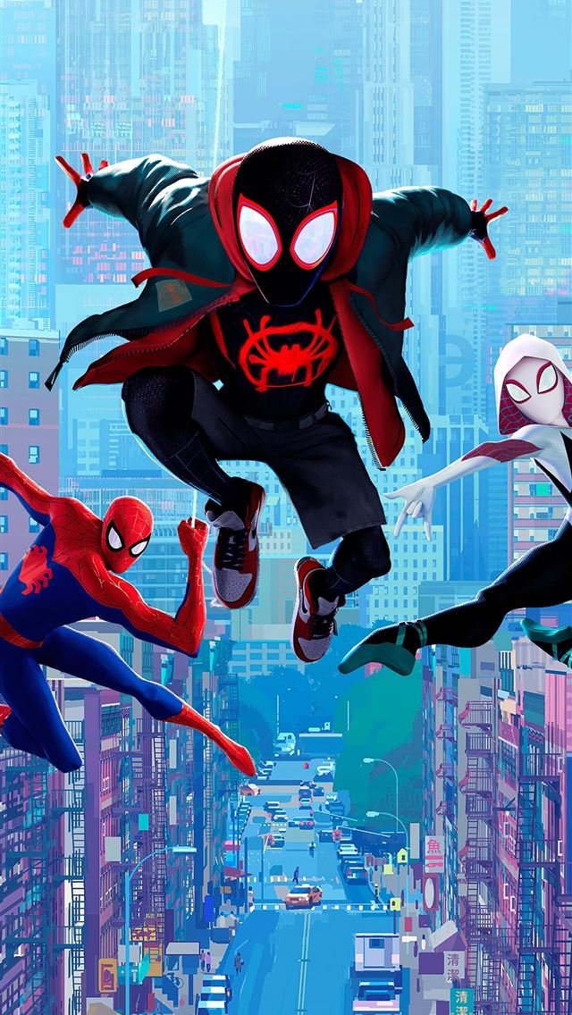 640x1136 spider man into the spider verse -  iPhone Wallpaper