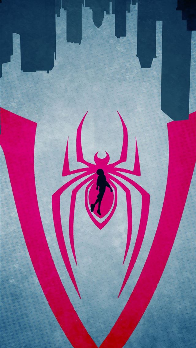 1284x2778 spider man into the spider verse - spider man into the spider verse iPhone Wallpaper