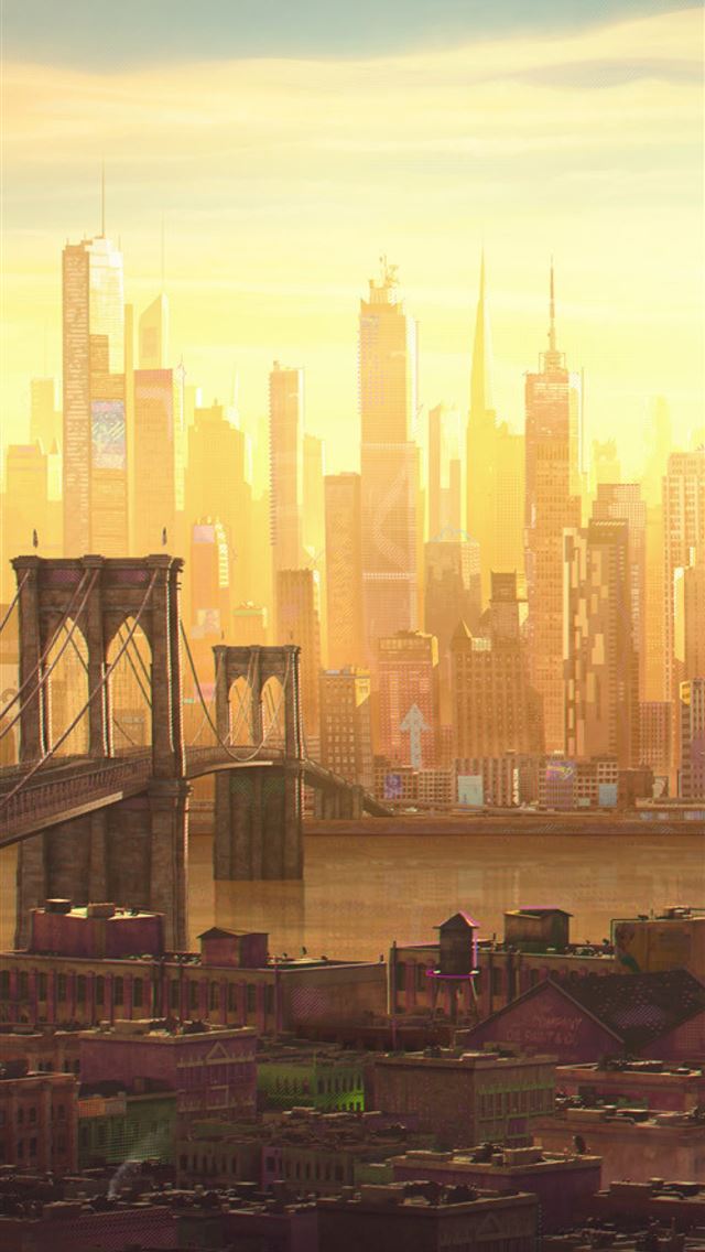 1284x2778 spider man into the spider verse - spider man into the spider verse iPhone Wallpaper
