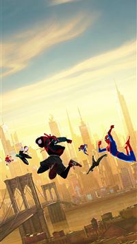 spider man into the spider verse wallpaper