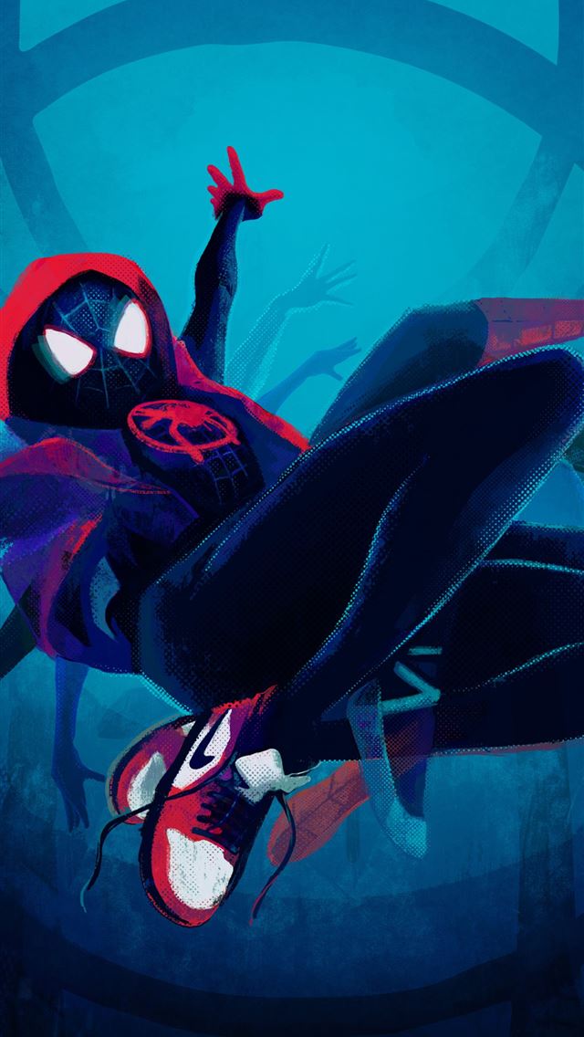 1284x2778 spider man into the spider verse - spider man into the spider verse iPhone Wallpaper