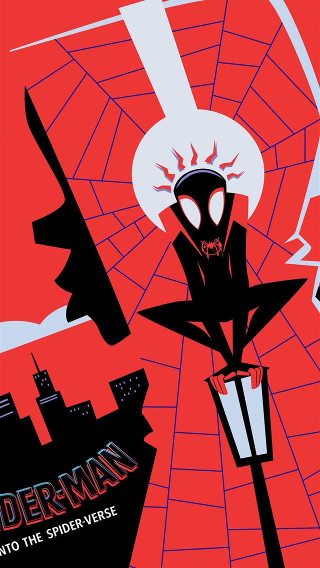 1284x2778 Into The Spider Verse Animation Weird Spider Man I... - spider man into the spider verse iPhone Wallpaper