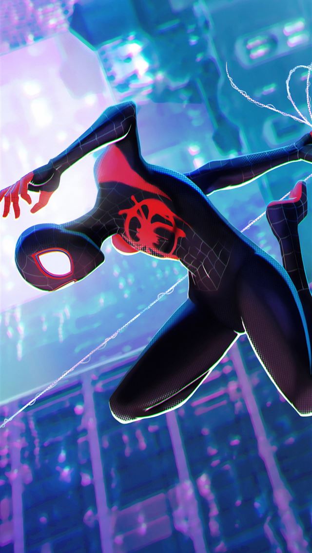 1284x2778 spider man into the spider verse - spider man into the spider verse iPhone Wallpaper