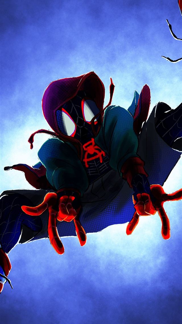 1284x2778 spider man into the spider verse - spider man into the spider verse iPhone Wallpaper