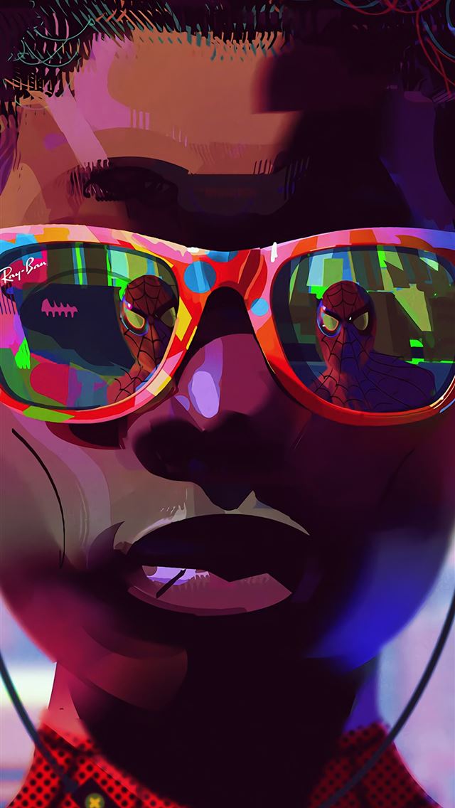 1284x2778 spider man into the spider verse - spider man into the spider verse iPhone Wallpaper
