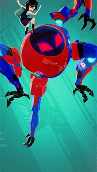 spider man into the spider verse phone wallpapers