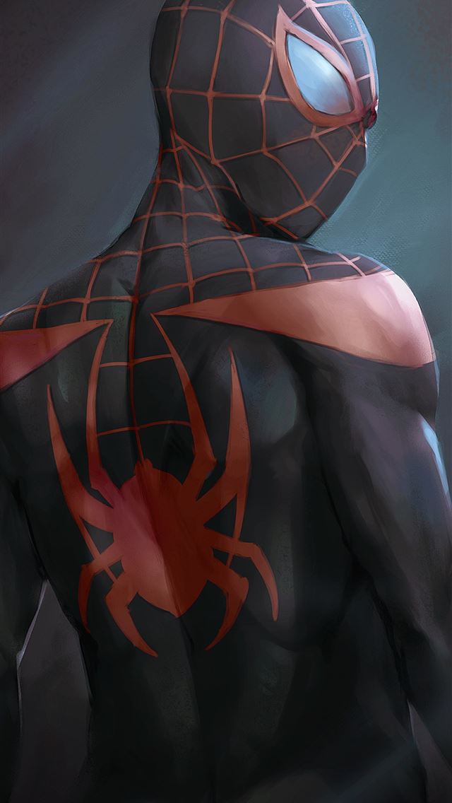 1284x2778 spider man into the spider verse - spider man into the spider verse iPhone Wallpaper