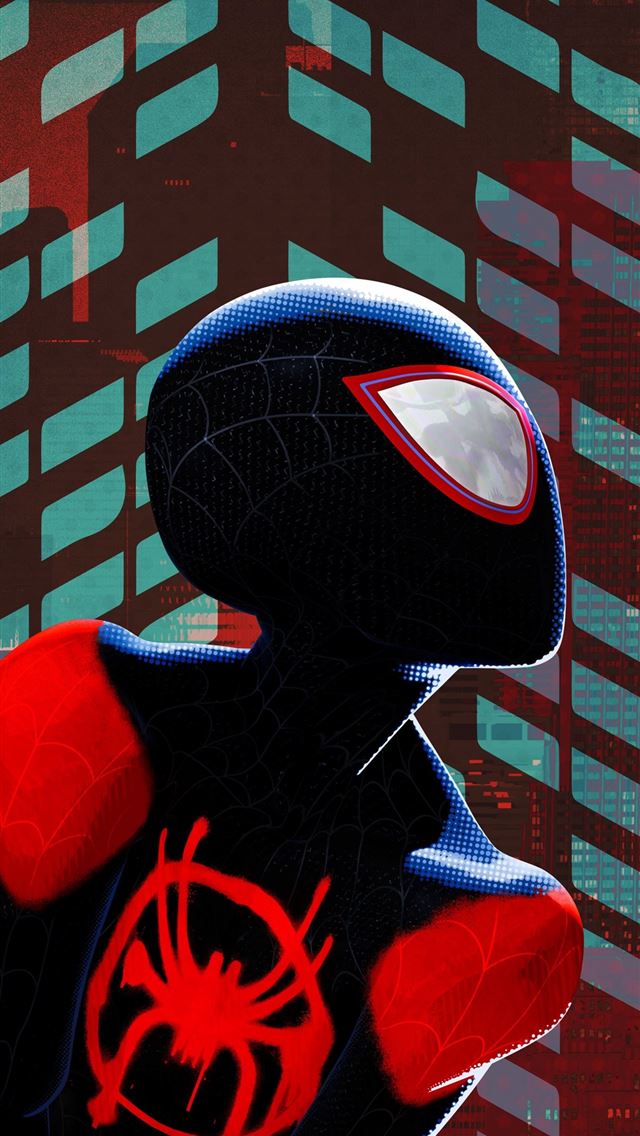 1284x2778 spider man into the spider verse - spider man into the spider verse iPhone Wallpaper