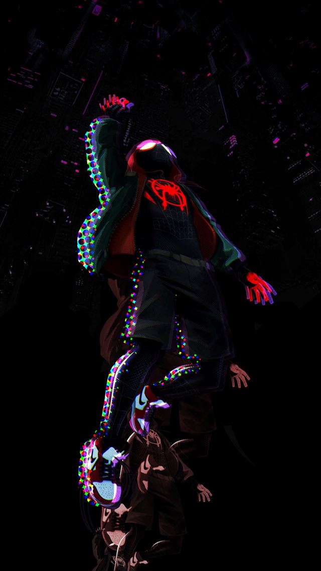 1284x2778 spider man into the spider verse - spider man into the spider verse iPhone Wallpaper
