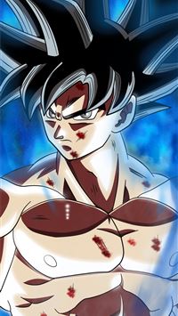 Goku Ultra Instinct Dragon Ball Resolution HD Anim... iPhone wallpaper