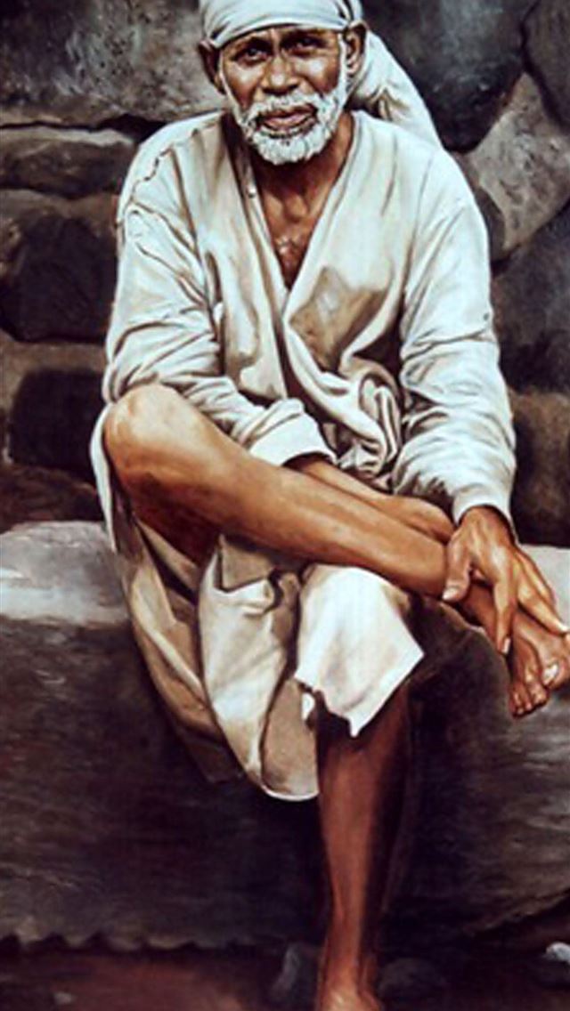 1284x2778 Sai Baba Cave - sai baba iPhone Wallpaper