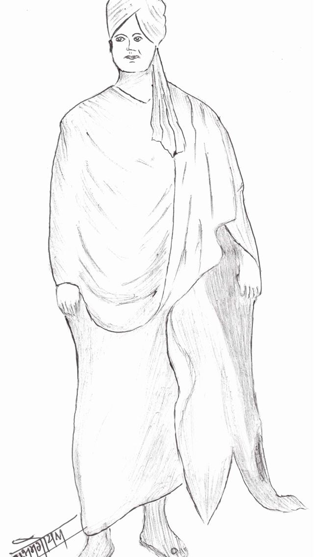 1284x2778 Drawing Sai Baba Pencil Art - sai baba iPhone Wallpaper