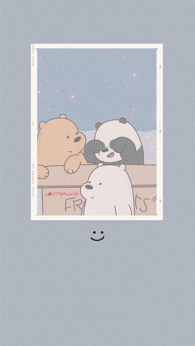 1284x2778 we bare bears - we bare bears iPhone Wallpaper