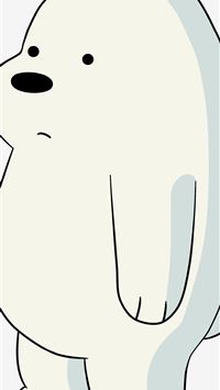 Background Ice Bear Baby We Bare Bears all iPhone wallpaper