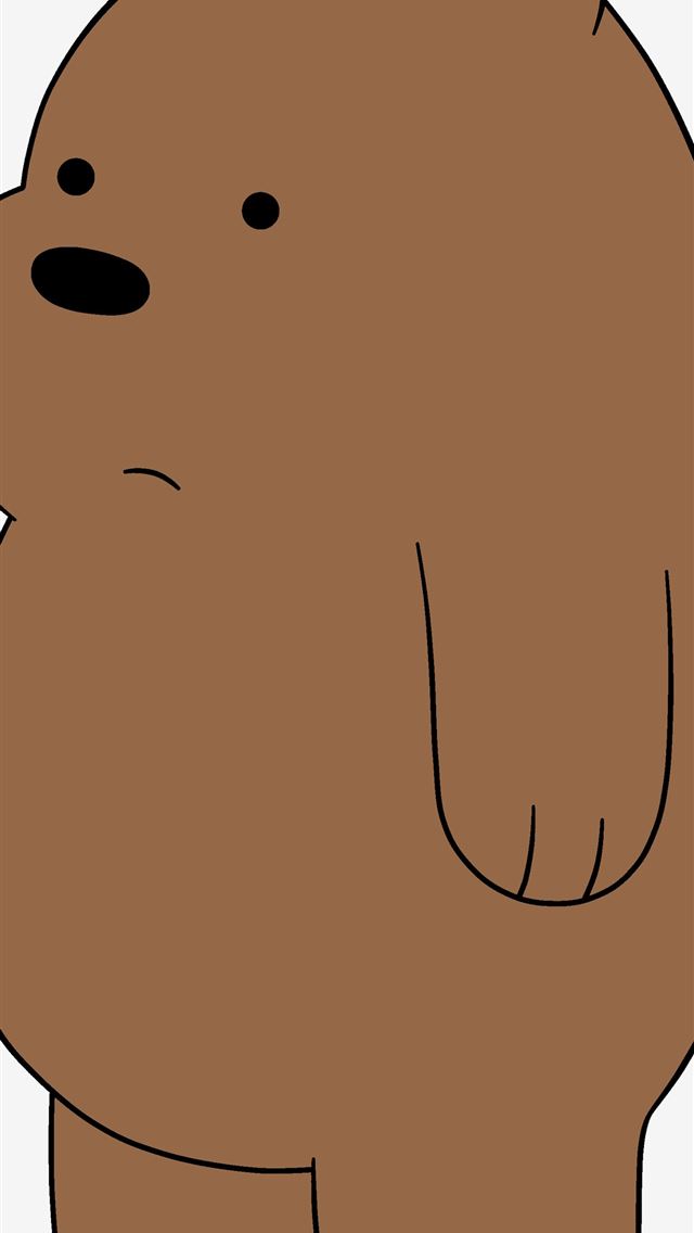 1284x2778 Grizzly Bear We Bare Bears Cute top - we bare bears iPhone Wallpaper