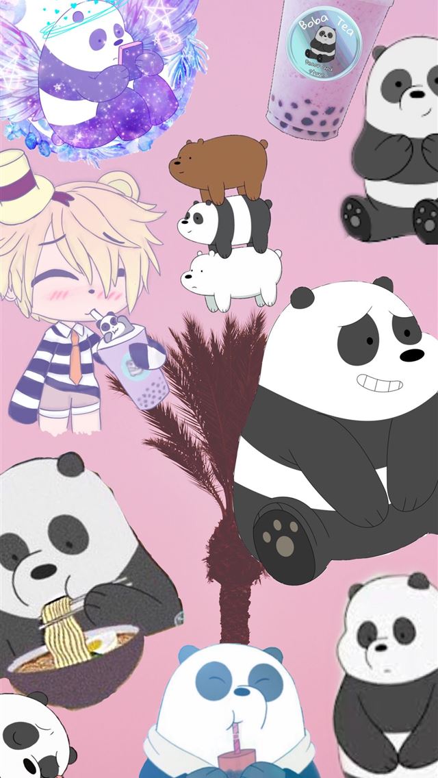 1284x2778 We Bare Bears Boba Cave - we bare bears iPhone Wallpaper