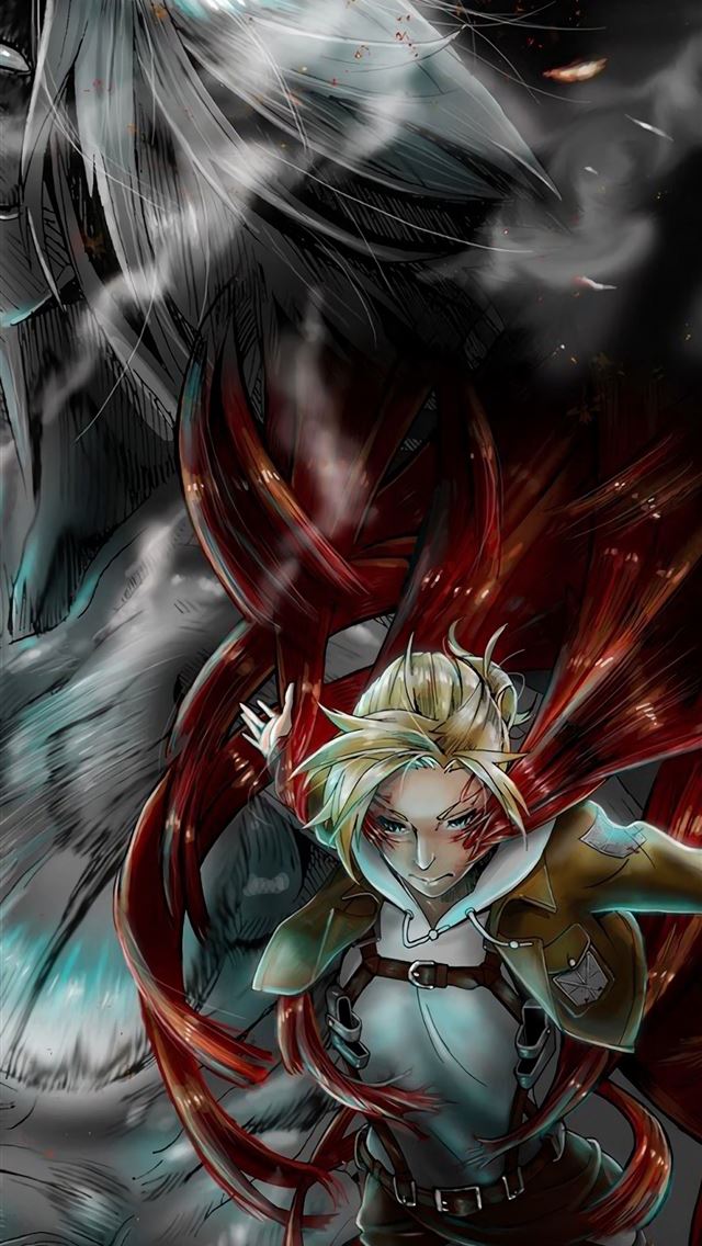 1284x2778 Annie Attack On Titan Top Free Annie Attack On Tit... - attack on titan iPhone Wallpaper