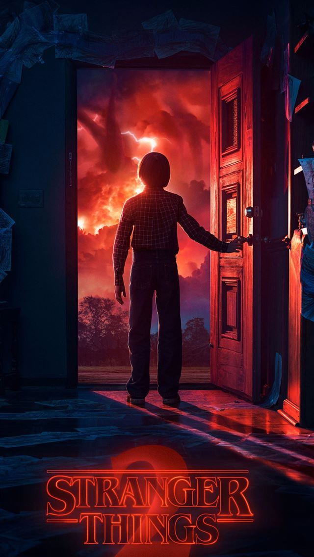 1284x2778 Stranger Things Season 2 2017 Samsung Galaxy Note ... - stranger things iPhone Wallpaper