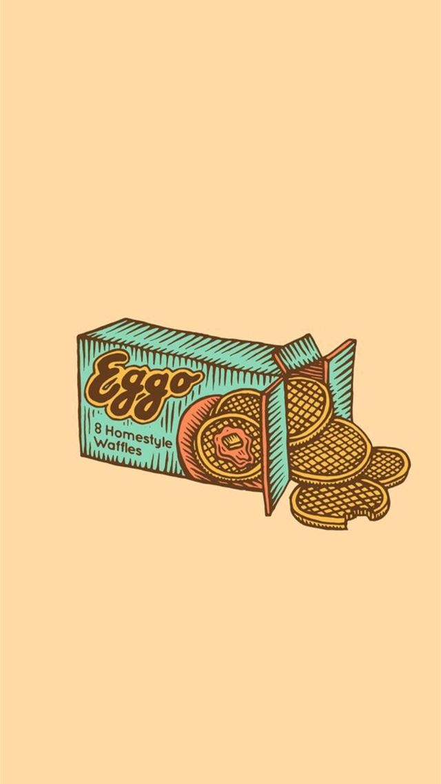 1284x2778 eggo - stranger things iPhone Wallpaper