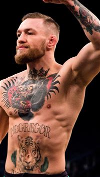 Conor McGregor on Dog wallpaper