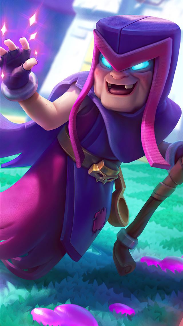 1284x2778 Motherwitch Clash Royale 4k Sony Xperia X XZ Z5 Pr... - clash royale iPhone Wallpaper